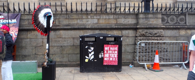 public writing WE HAVE A DREAM AND YOU'RE NOT IN IT Edinburgh 816.JPG